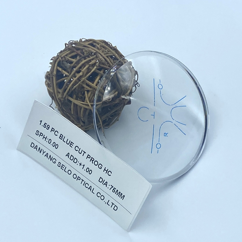 1.59 عدسة بلو بلوك PC التقدمية HMC/SHMC