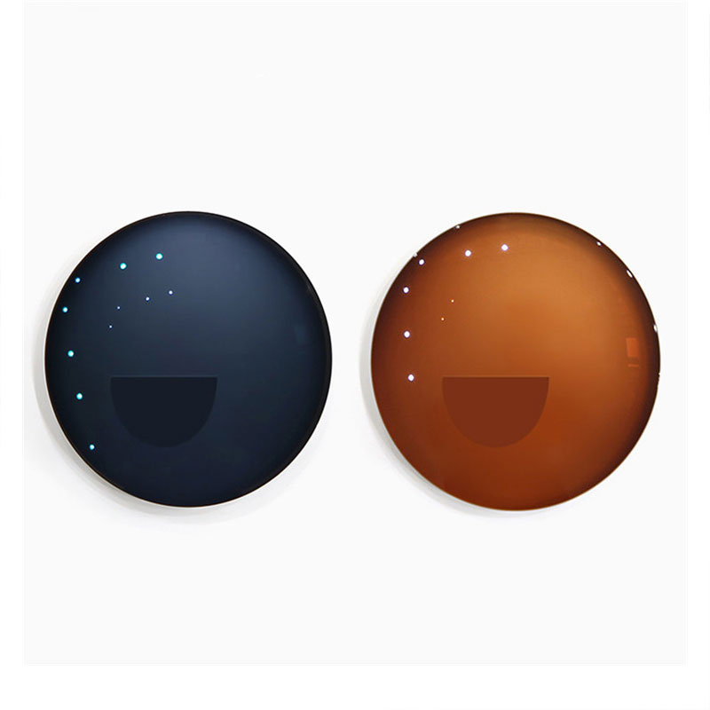 عدسة علوية مسطحة ثنائية البؤرة 1.56 HMC/SHMC