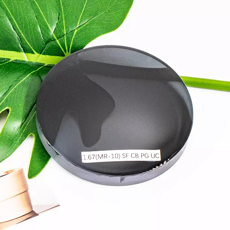 عدسة رؤية واحدة فوتوكروميك نصف نهائية 1.67