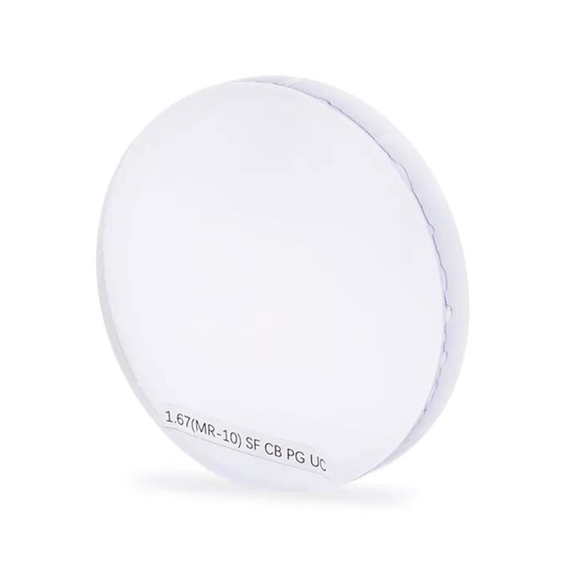 عدسة رؤية واحدة فوتوكروميك نصف نهائية 1.67