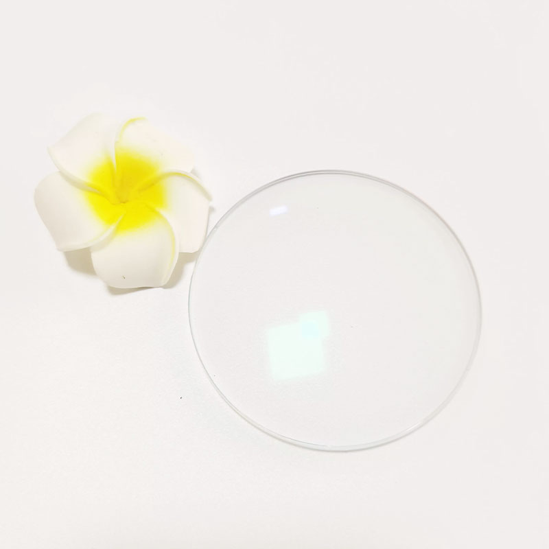 1.74 عدسة رؤية واحدة ذات كتلة زرقاء شبه نهائية