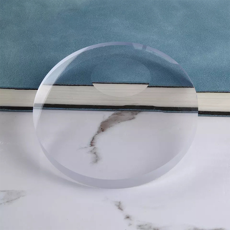 1.56 عدسة ثنائية البؤرة مستديرة نصف نهائية