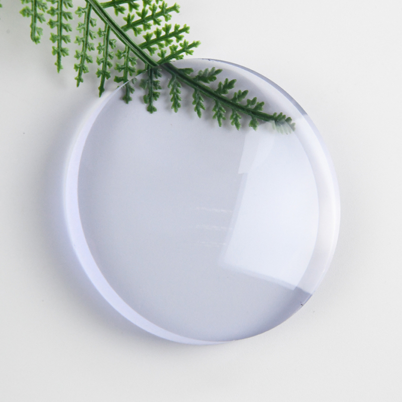 عدسة رؤية واحدة بلوك أزرق نصف نهائية 1.60