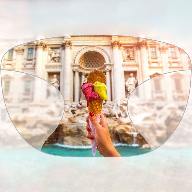 عدسة تقدمية لجميع الأغراض